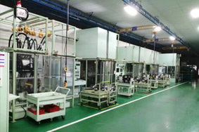 液压试验台模拟液压挖掘机运转工作性能状态，可以在短时间内测试液压部品的性能。